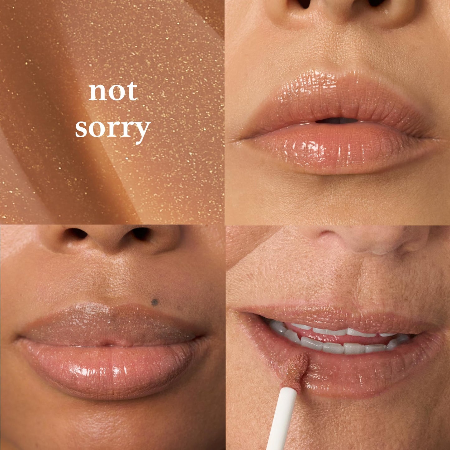 Julep So Plush Plumping Lip Gloss - High-Shine, Non-Sticky Lip Color - Vitamin E for Soothing & Repair - Cruelty-Free, Moisturizing Gloss - Not Sorry Beauty & Personal Care Julep