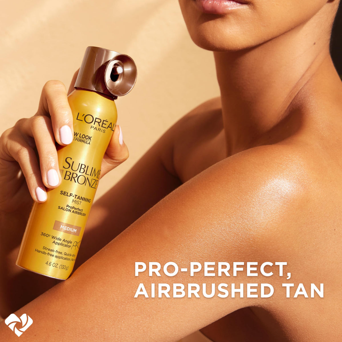 L'Oreal Paris Sublime Bronze Self Tanning Mist, Medium to Natural Spray Tan, 4.6 oz Beauty & Personal Care L'Oreal Paris