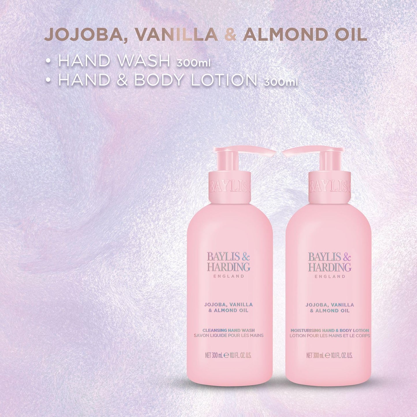 Baylis & Harding Gift Set for Women - Hand & Skincare pack - Jojoba, Vanilla & Almond Oil Indulgent - 2-Pack Beauty and Personal Care Baylis & Harding