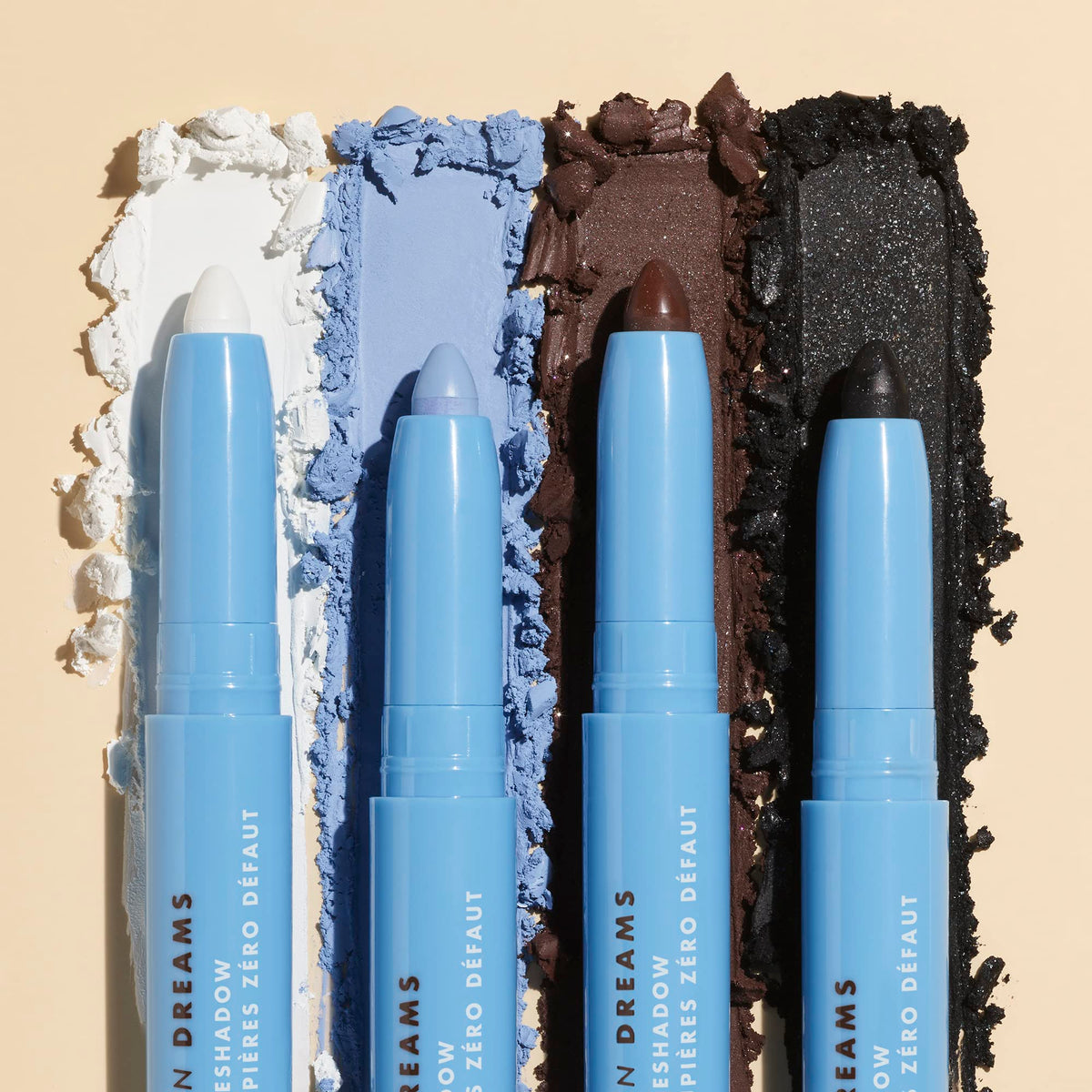 e.l.f. Cookies 'N Dreams No Budge Shadow Stick, Longwear, Smudge-Proof Eyeshadow With Built-In Sharpener, Limited Edition Shade, Midnight Milkshake Beauty & Personal Care e.l.f.