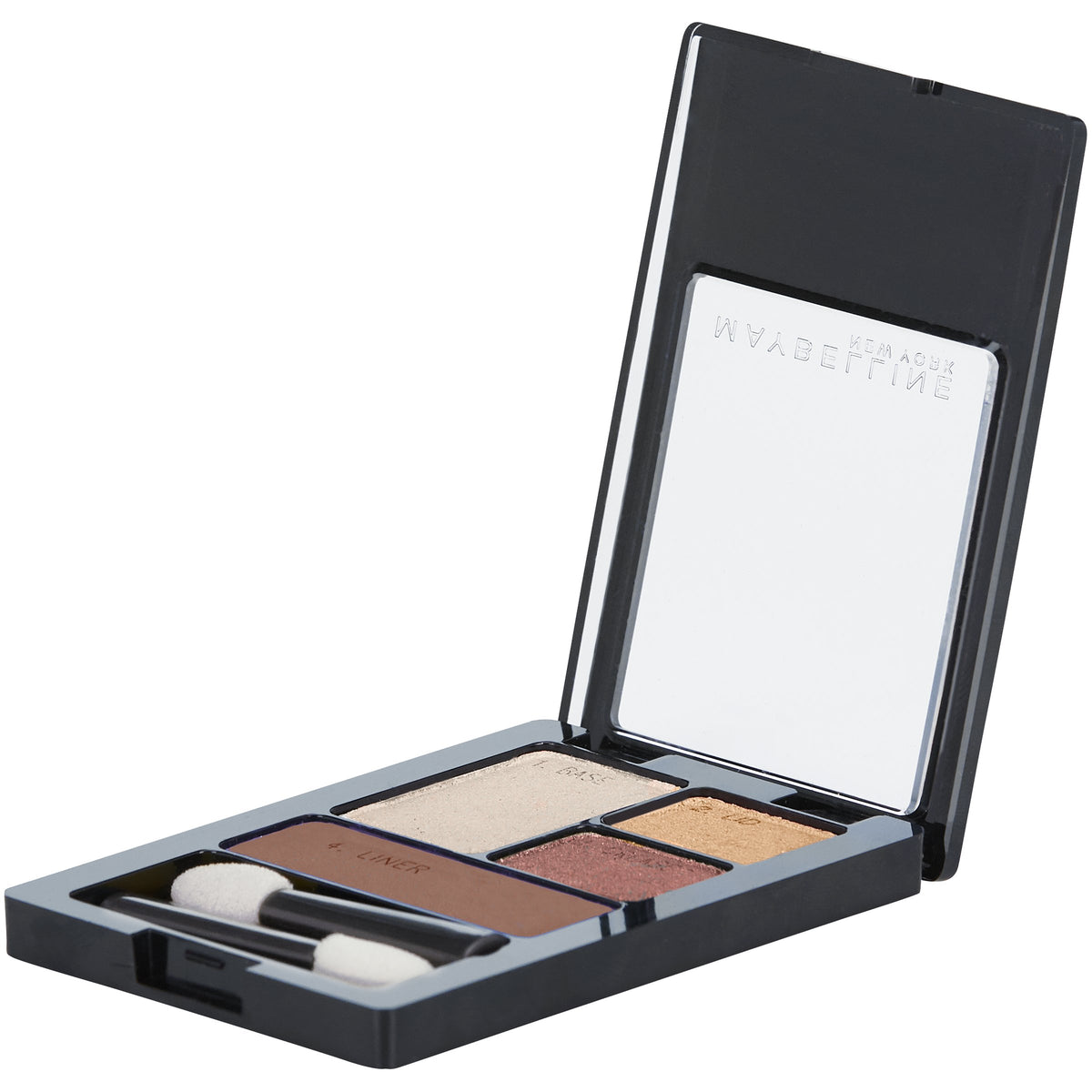 Maybelline Expert Wear Eyeshadow Quads, Designer Chocolates, 0.17 oz.