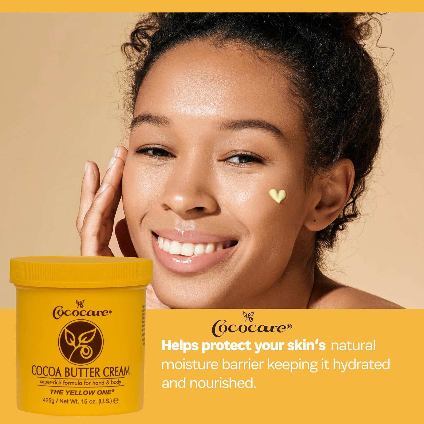 Cococare Cocoa Butter Cream, 15 oz (Pack of 2) Beauty & Personal Care COCOCARE