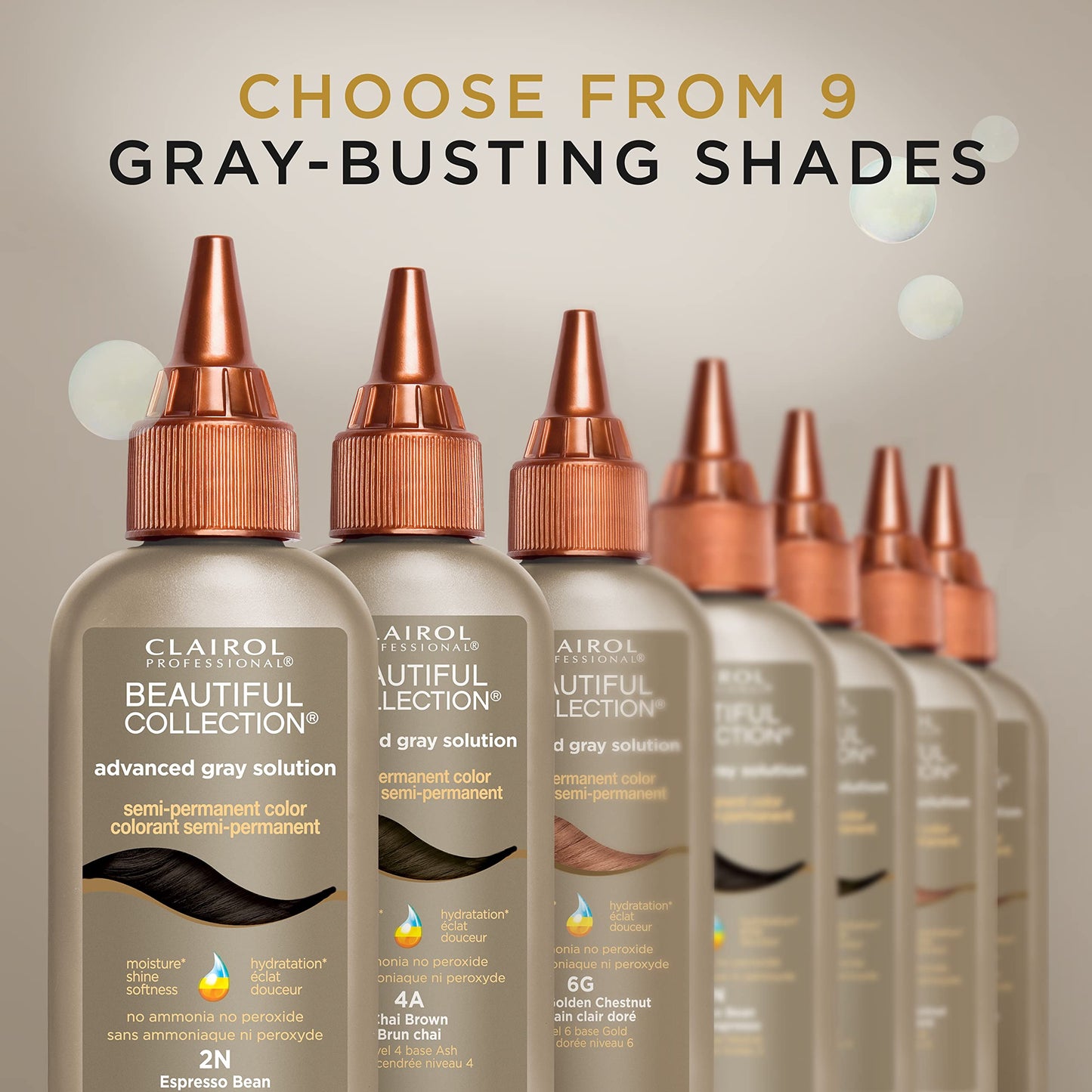 Clairol Professional Beautiful Collection Advanced Gray Solutions, 1A Midnight Black, 3 oz. - Packaging May Vary Beauty & Personal Care Clairol Professional