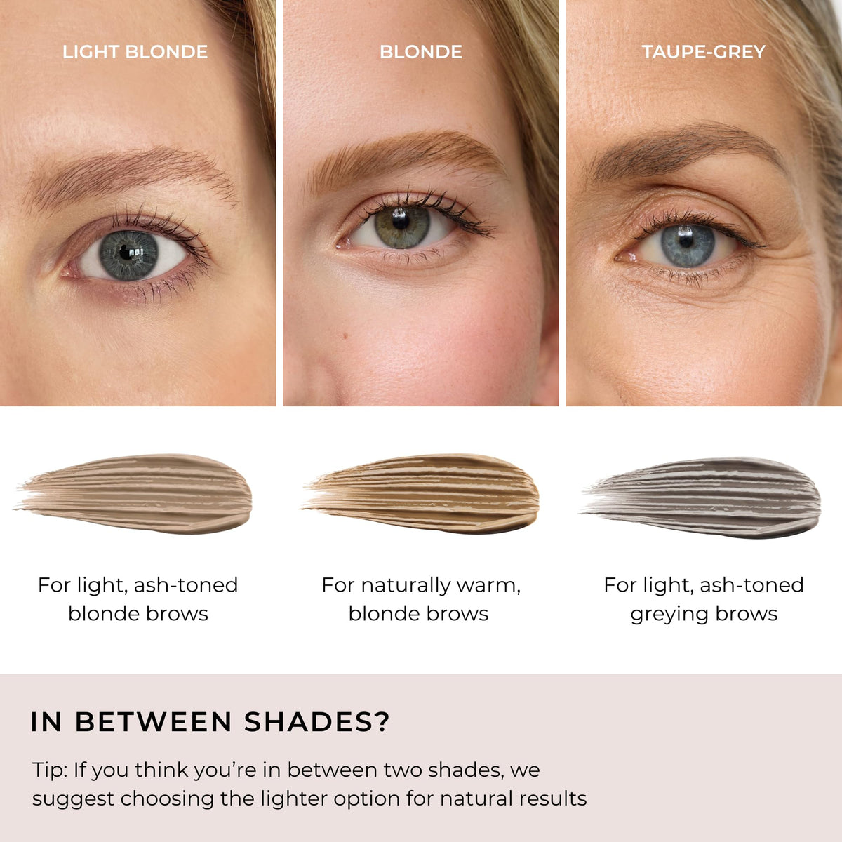 WUNDERBROW Eyebrow Gel, Waterproof, Smudgeproof, Long Lasting, Shade: Blonde, Vegan and Cruelty-Free