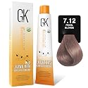 GK HAIR Global Keratin Professional Hair Color Cream Tube (3.4 Fl Oz/100ml) Nourishing & Cleansing Colors for Styling High Performance Long Lasting Beauty & Personal Care GK HAIR