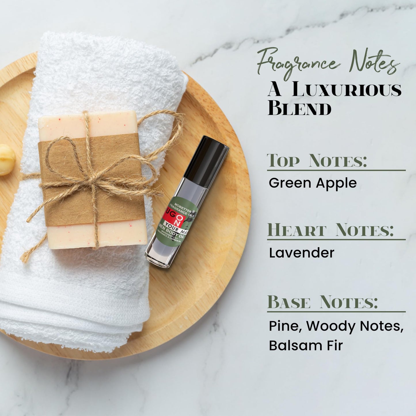 MOBETTER FRAGRANCE OILS Hug On Your Man Men Perfume Body Oil Beauty & Personal Care MOBETTER FRAGRANCE OILS