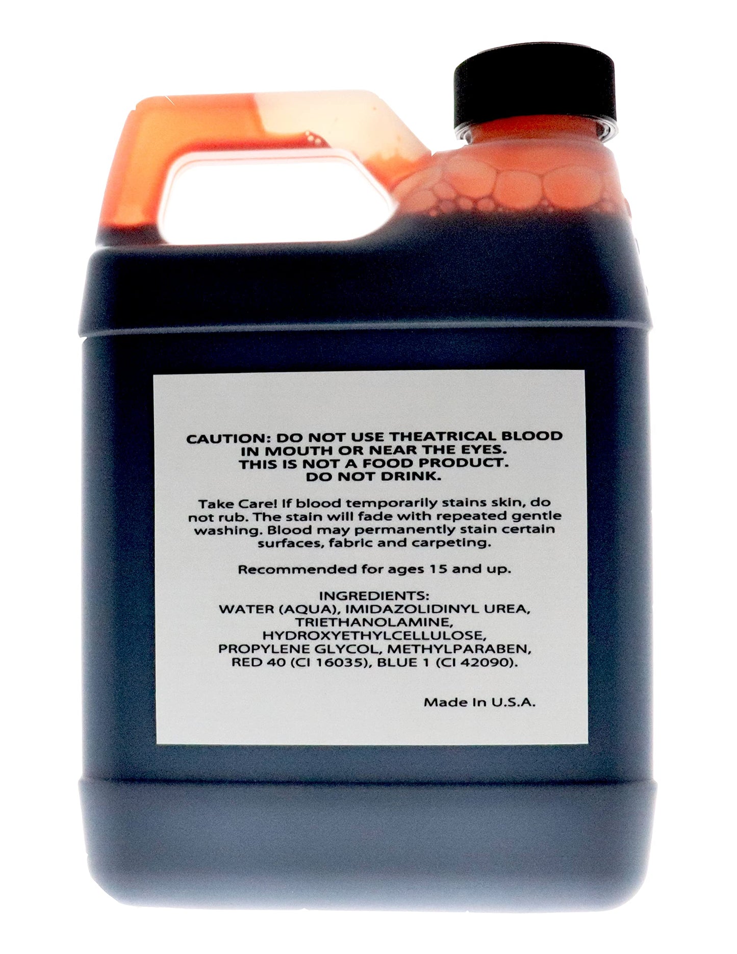 VAMPIRE BLOOD, Realistic Fake blood - 32oz - Theatrical Quality, Richly Pigmented Red Fake Blood for Halloween, Vampire, Zombie, Costume, Special Beauty & Personal Care LLF