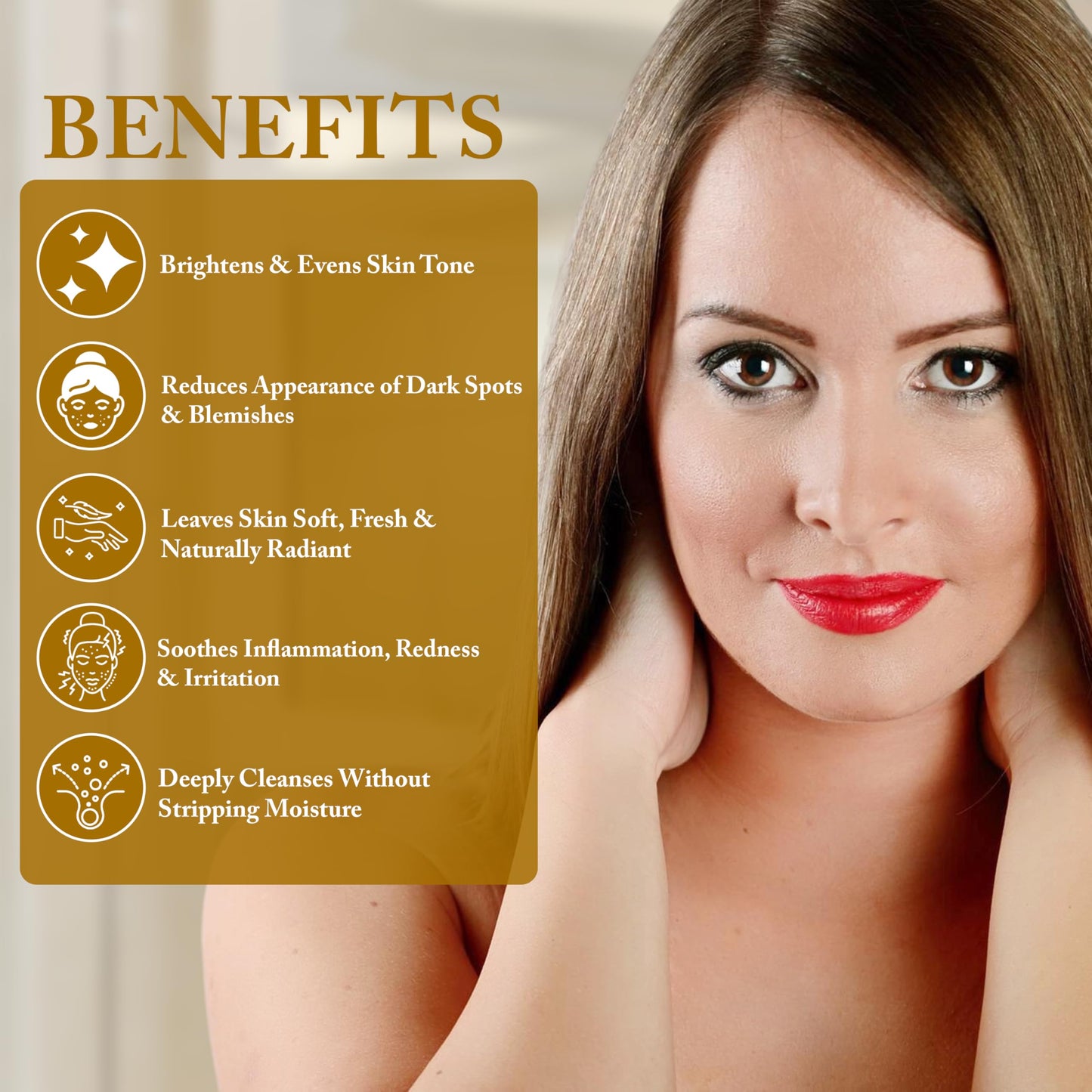BLONDELIGHT Turmeric Skin Care Soap Bar | Gently Cleanses & Helps Improve Uneven Skin Tone | Supports a Smooth & Radiant Look | Suitable for Face Beauty & Personal Care BLONDELIGHT