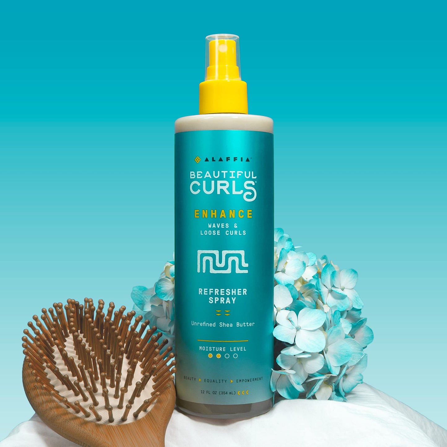 Alaffia Beautiful Curls Curl Enhance Refresher Spray, Wavy to Curly Hair Products, No Sulfates with Shea Butter & Essential Oils, Calendula and Aloe Beauty & Personal Care Alaffia