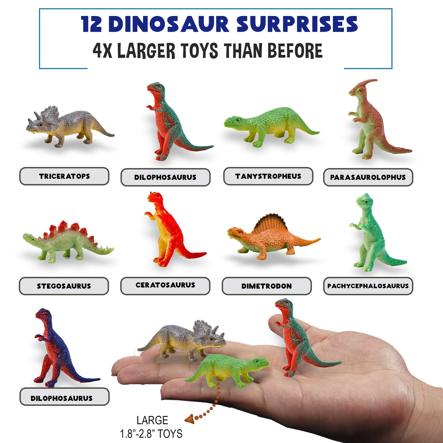 Bath Bombs for Kids with Surprise Inside - 12 Dinosaur Bath Bombs with Toys, Organic Colorful Bubble Bath Fizzies, Dino Egg Bath Bomb w/Rich Bubbles… Beauty & Personal Care Mineral Me California