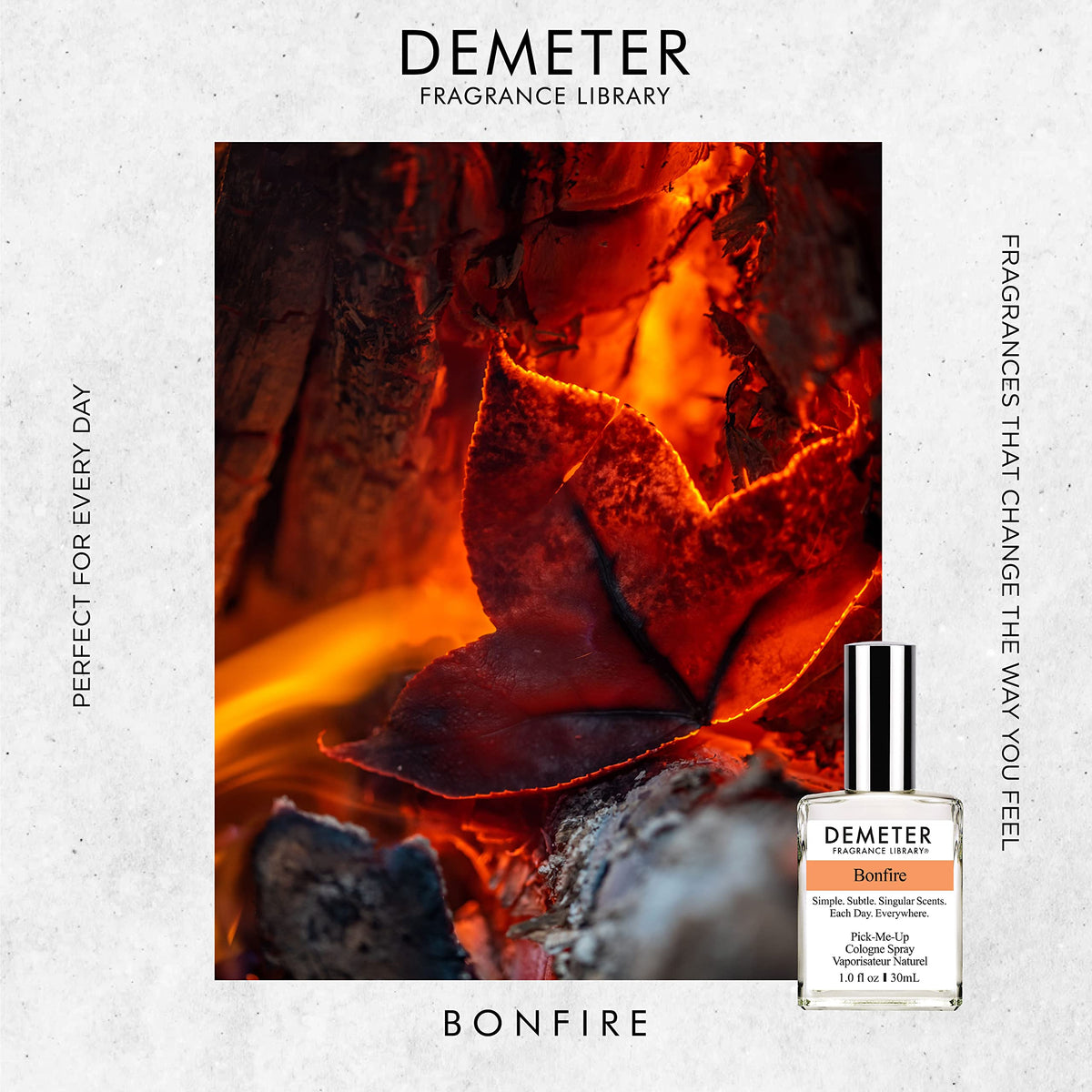 DEMETER Natural Perfume Spray Cologne for Women and Men, Bonfire, 1 oz Beauty & Personal Care DEMETER