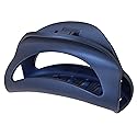 France Luxe Large Cutout Curve Claw Clip - Matte Navy Beauty & Personal Care France Luxe