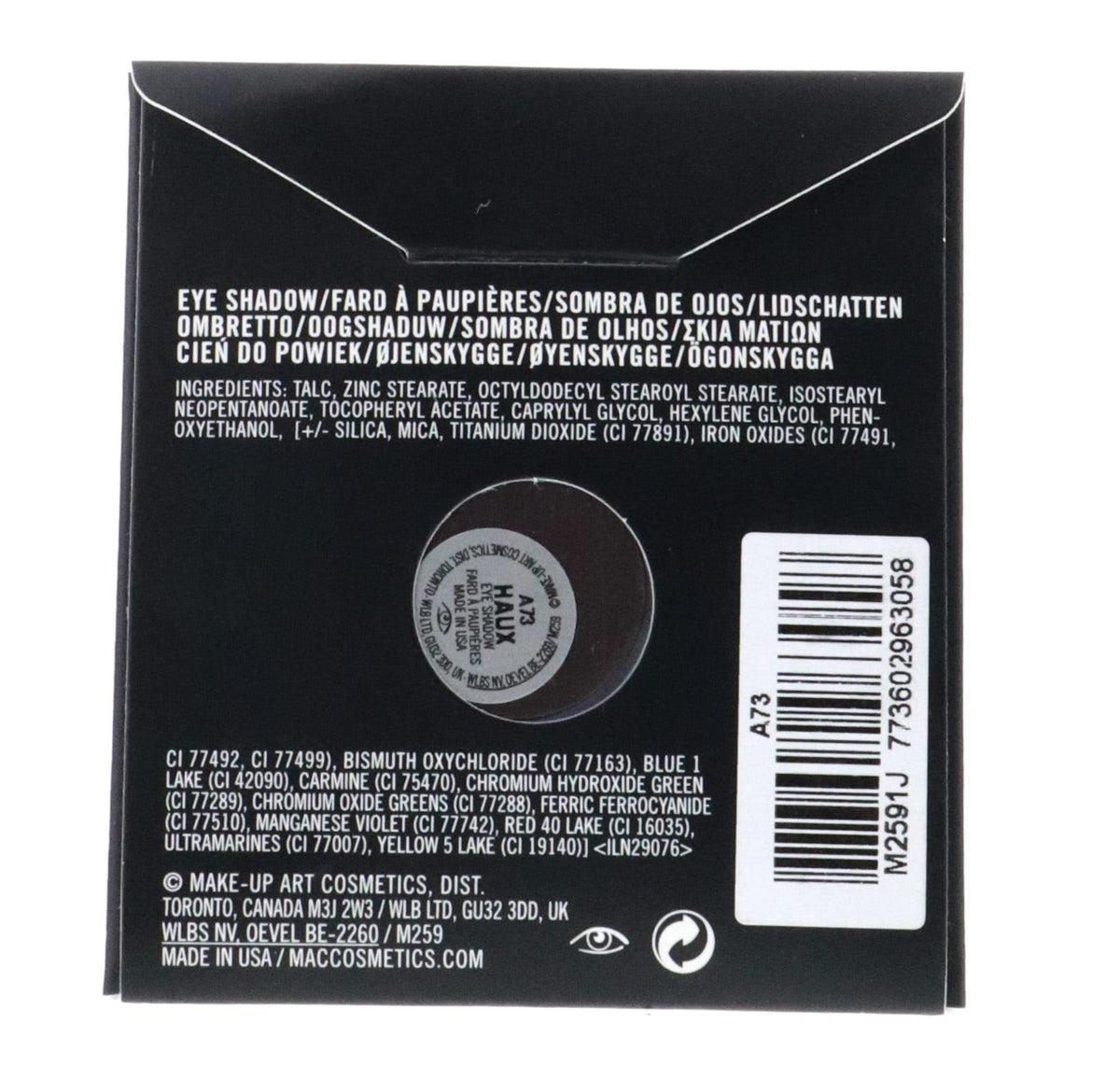 Mac Pro Palette Refill Pan Eyeshadow - Haux (Satin) Beauty & Personal Care MAC
