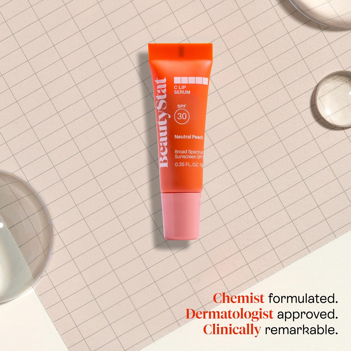 Beautystat Vit C Lip Serum, 0.35 Fl Oz Beauty and Personal Care BeautyStat
