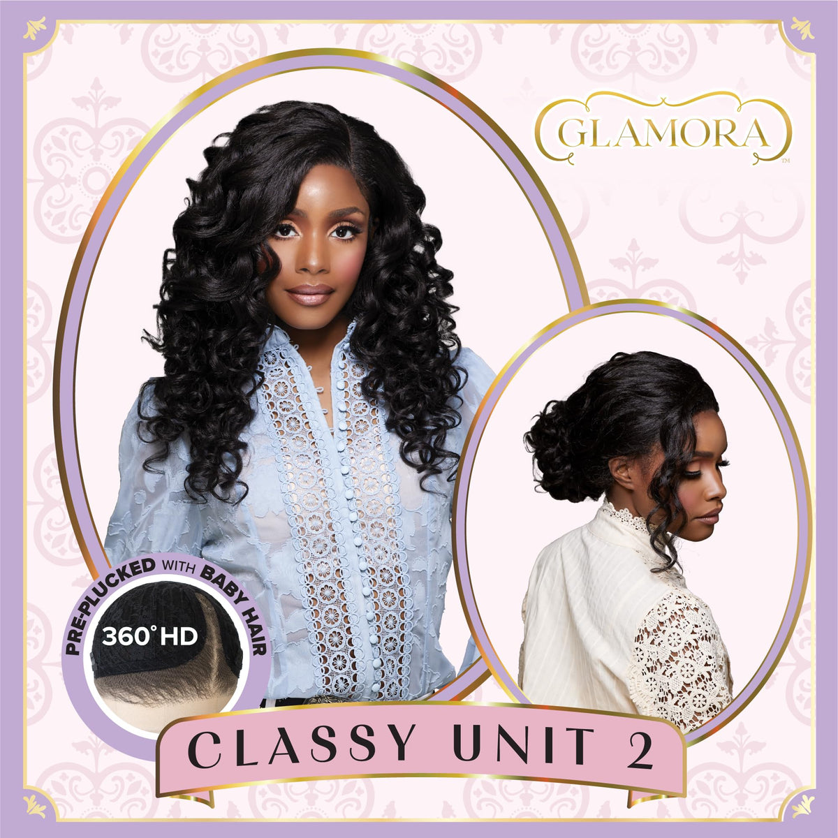 Sensationnel Glamora 360 LaceWig-Classy Unit 2, BALAYAGESUNKISSED