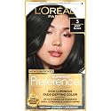 L'Oréal Paris Superior Preference Luminous Fade-Defying Permanent Hair Color, Hair Dye For Up to 9 Weeks of Radiance, Soft Black 3, 1 Hair Dye Kit Beauty & Personal Care L'Oreal Paris