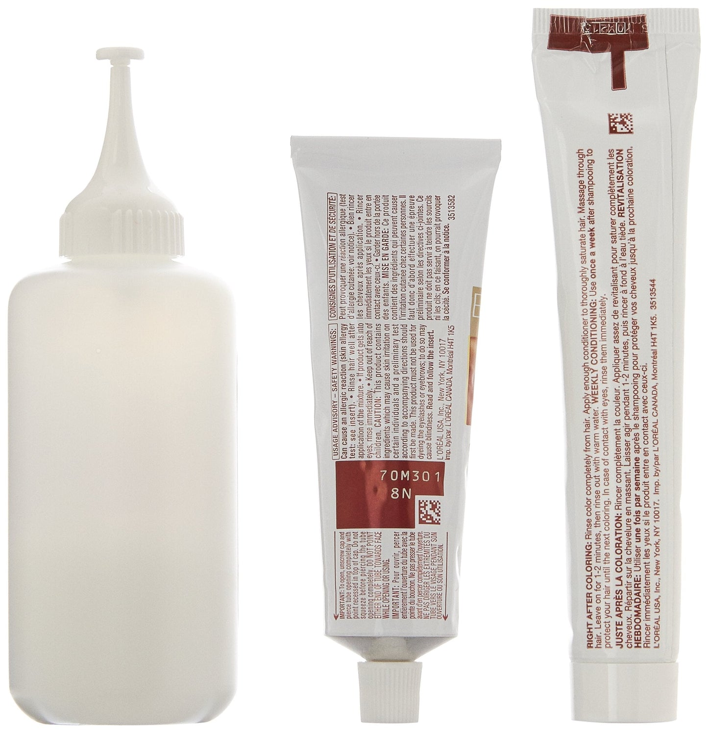 L'Oreal Paris Excellence Age Perfect Layered Tone Flattering Color, 8N Medium Natural Blonde Set (Packaging May Vary) Beauty & Personal Care L'Oreal Paris