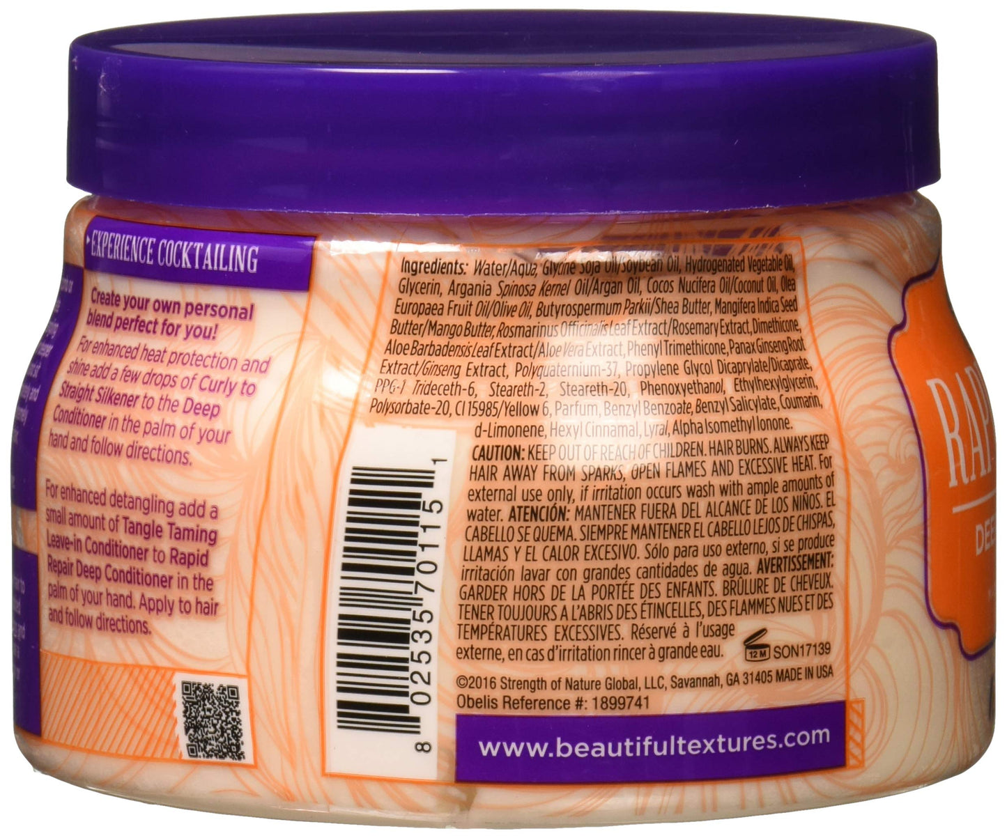 Beautiful Textures Rapid Repair Deep Conditioner, 15 Oz Beauty & Personal Care Beautiful Textures