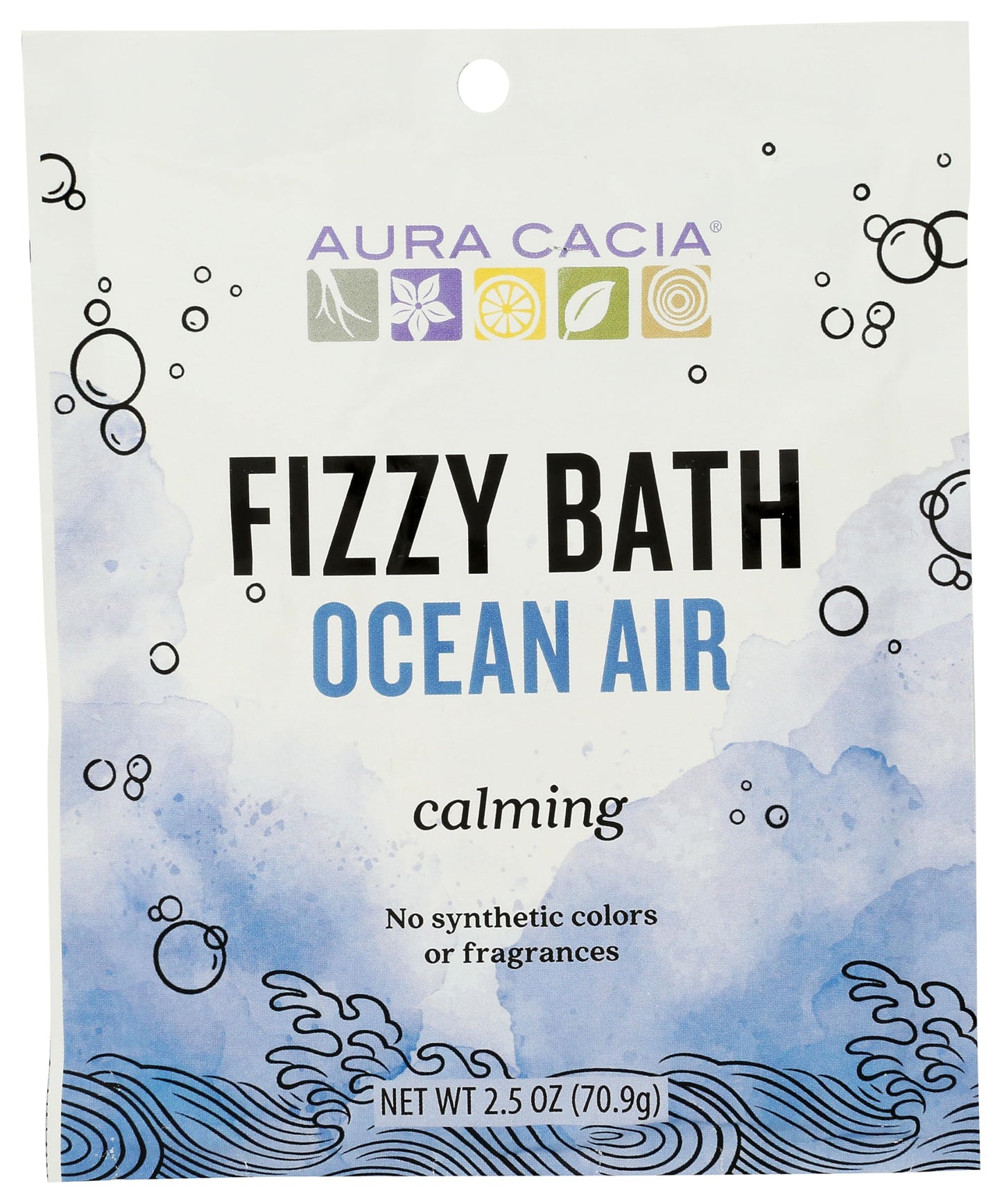 Aura Cacia Ocean Air Fizzy Bath Beauty and Personal Care Aura Cacia
