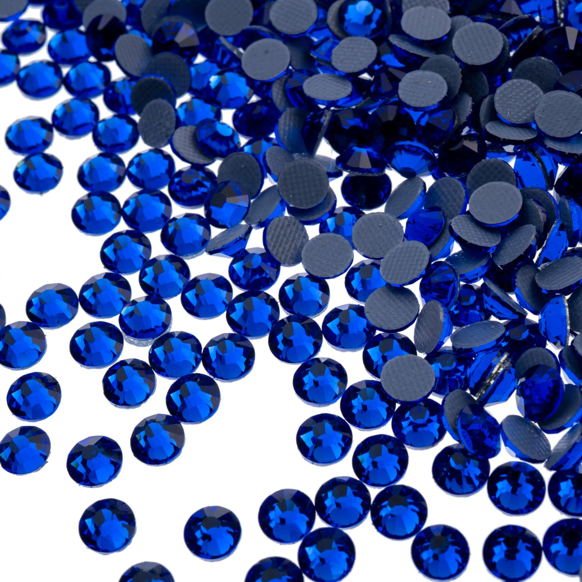 Crystal Lane DIY Flat Back Hotfix Rhinestones, ss16 (4mm), Sapphire 1440pcs