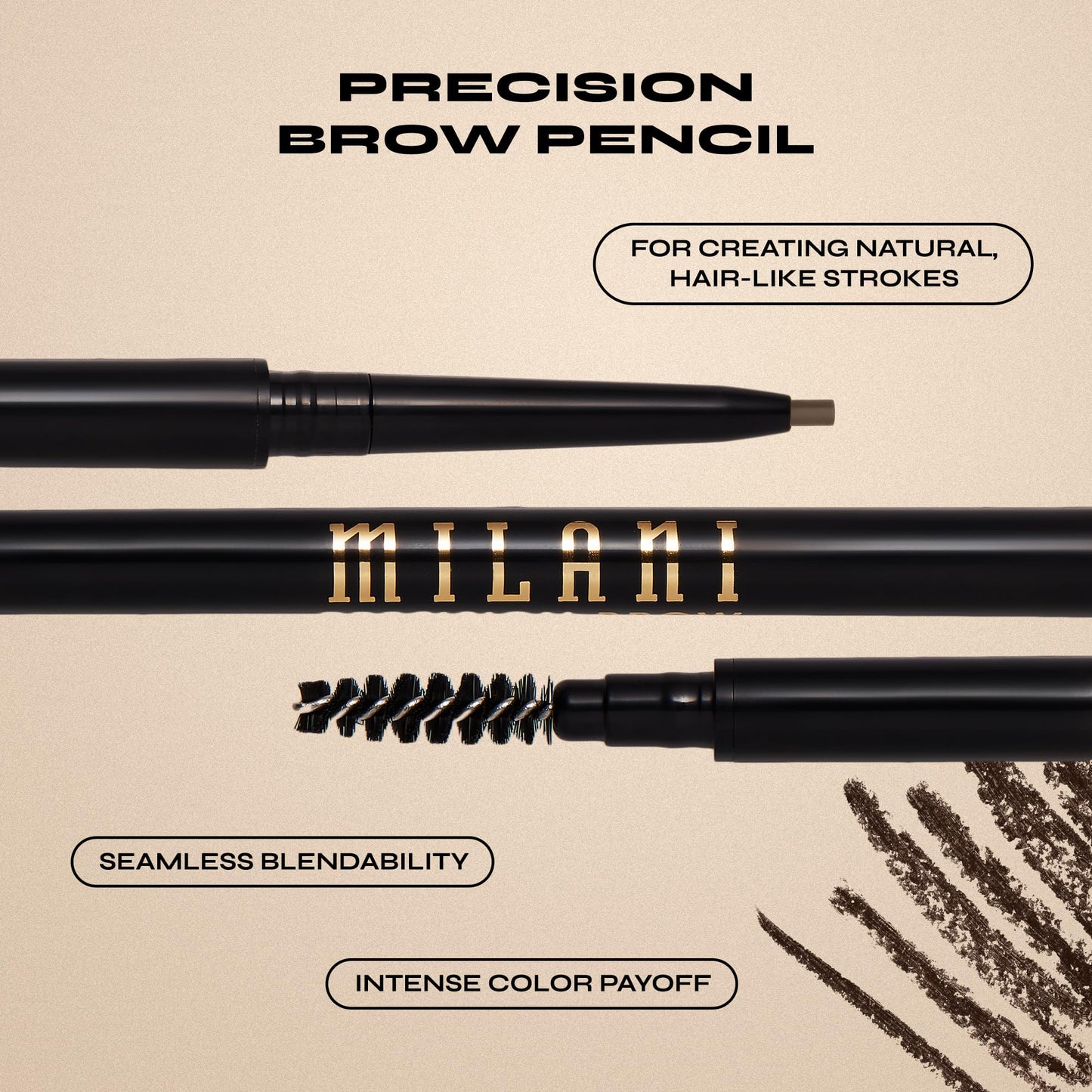 Milani Precision Brow Pencil (Soft Brown) Beauty & Personal Care Milani
