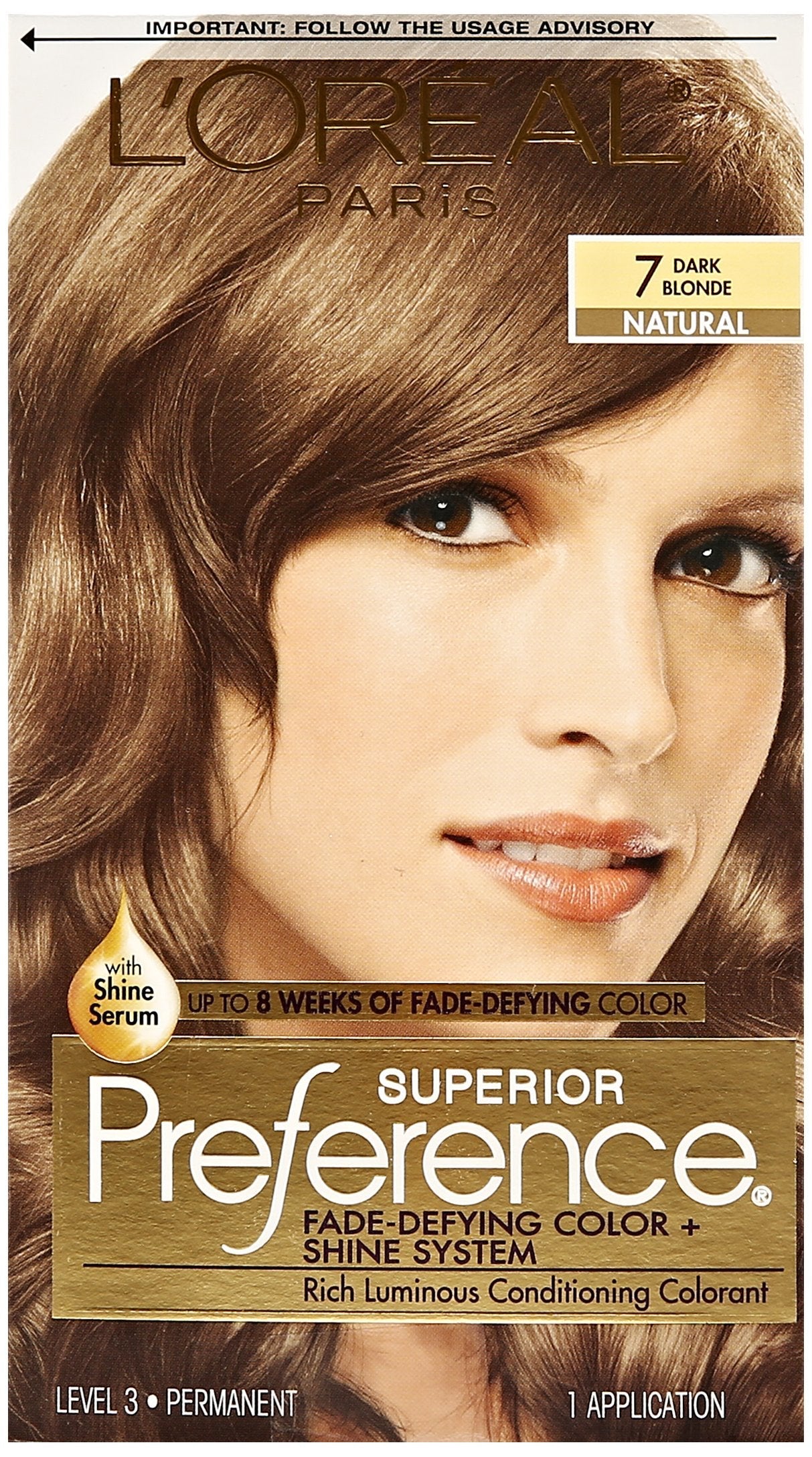 L'Oreal Preference #7 Dark Blonde, 1 ct Beauty & Personal Care L'Oreal Paris
