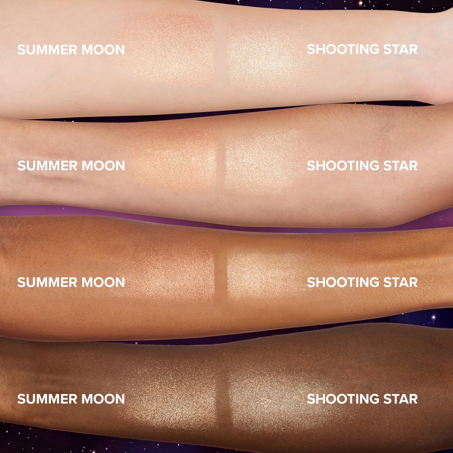 Too Faced Moon Crush Highlighter | Sheer, Powder, Glossy Glow, Highlighter Makeup 0.24 Ounce, Shooting Star Beauty & Personal Care Too Faced
