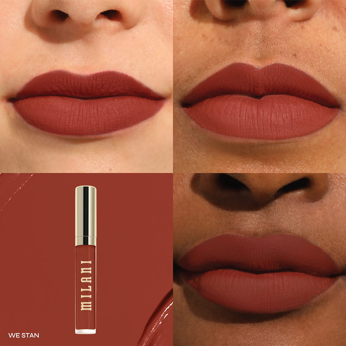 Milani Stay Put Longwear Liquid Lipstick - Smudge-Proof, Kiss-Proof, and Fade-Resistant Formula for All-Day Wear - We Stan Beauty & Personal Care Milani