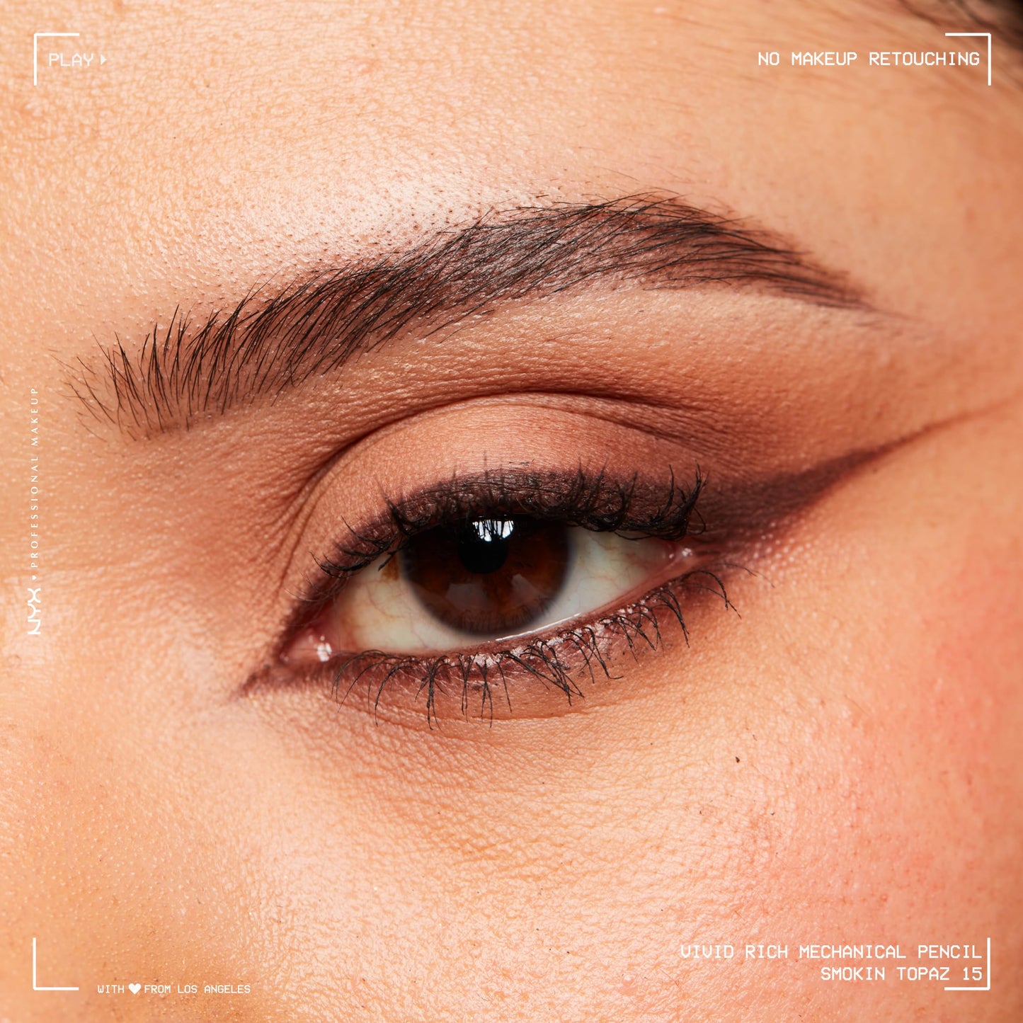 NYX PROFESSIONAL MAKEUP Vivid Rich Mechanical Eye Pencil, Vivid Rich Mechanical, Creamy Retractable Eyeliner - Smokin Topaz, Brown Eyeliner Beauty & Personal Care NYX PROFESSIONAL MAKEUP