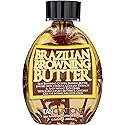 Ed Hardy Brazilian Browning Butter Dark Tanning Lotion - Skin Softening Golden Tanning Butter with Cupuacu Butters & Coconut Oils for Intense Skin Beauty & Personal Care ED HARDY