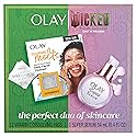 Olay x Wicked: For Good: Perfect Duo Skin Care Set, Skin Care Gift Set, 2pc, Vitamin C Cleansing Melts 12 Count, Super Serum Trial Size 0.4 FL OZ Beauty & Personal Care Olay