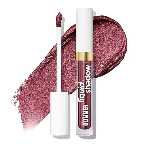 REVLON Glimmer Liquid Shadow, Smudge-Proof Shimmer Eyeshadow Makeup, Long Lasting, High Pigment, 205 In Your Orbit Beauty & Personal Care REVLON