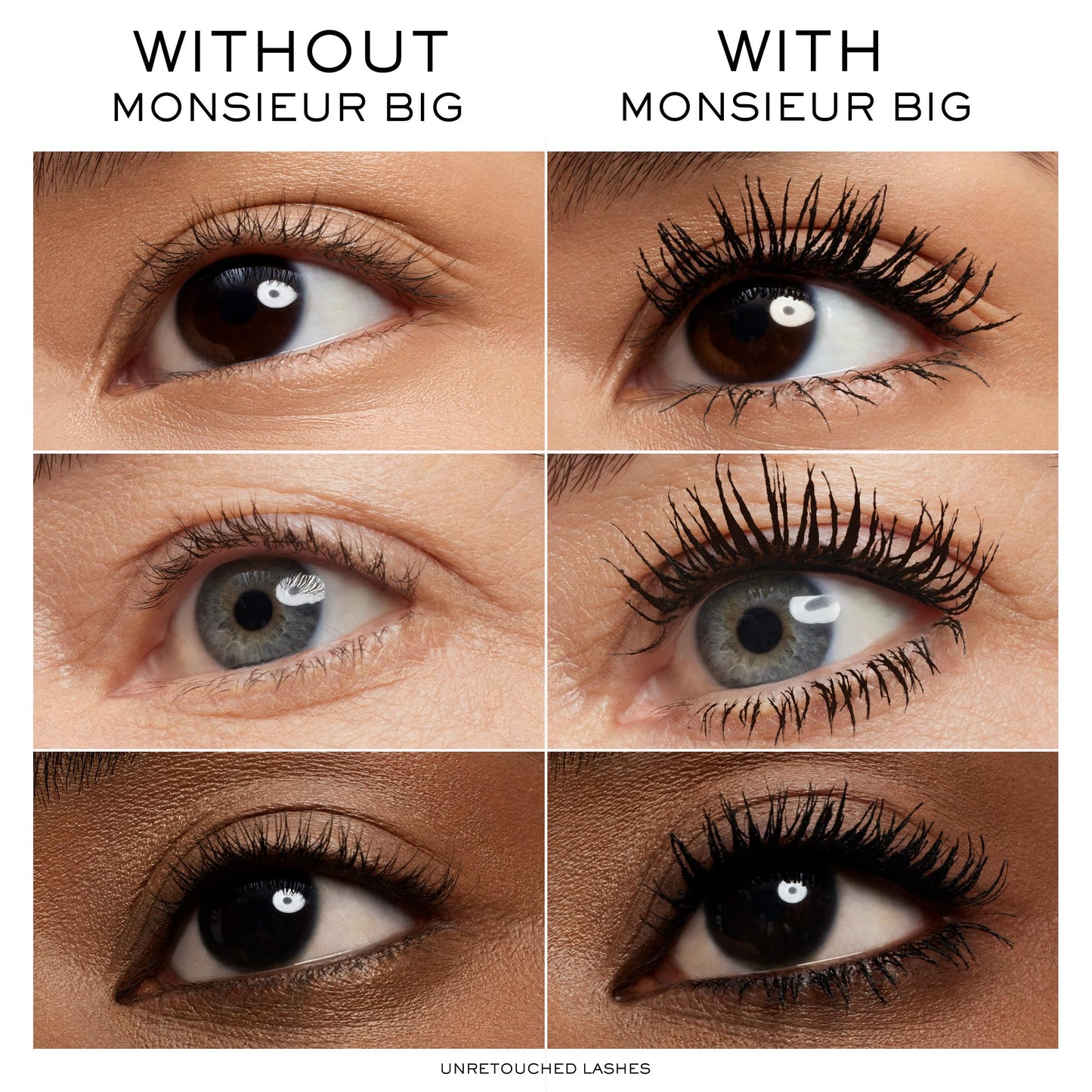 Lancôme Monsieur Big Mascara - Instant Volume Mascara with False Lash Effect - Up to 12x More Volume & 24-Hour Wear - Volumizing & Lengthening Beauty and Personal Care Lancôme