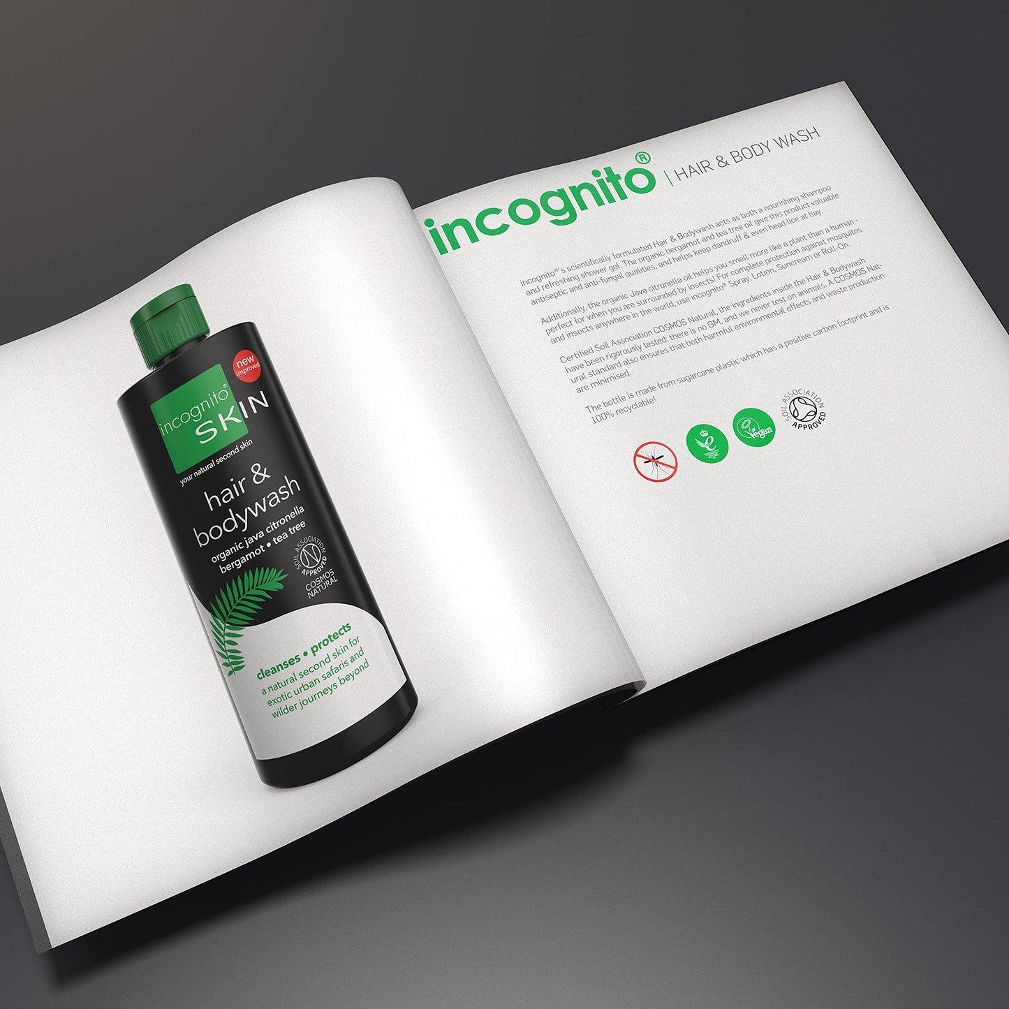 Incognito Hair and Body Wash, 6.7 fl. Oz. (Model: 634766) Beauty & Personal Care Incognito