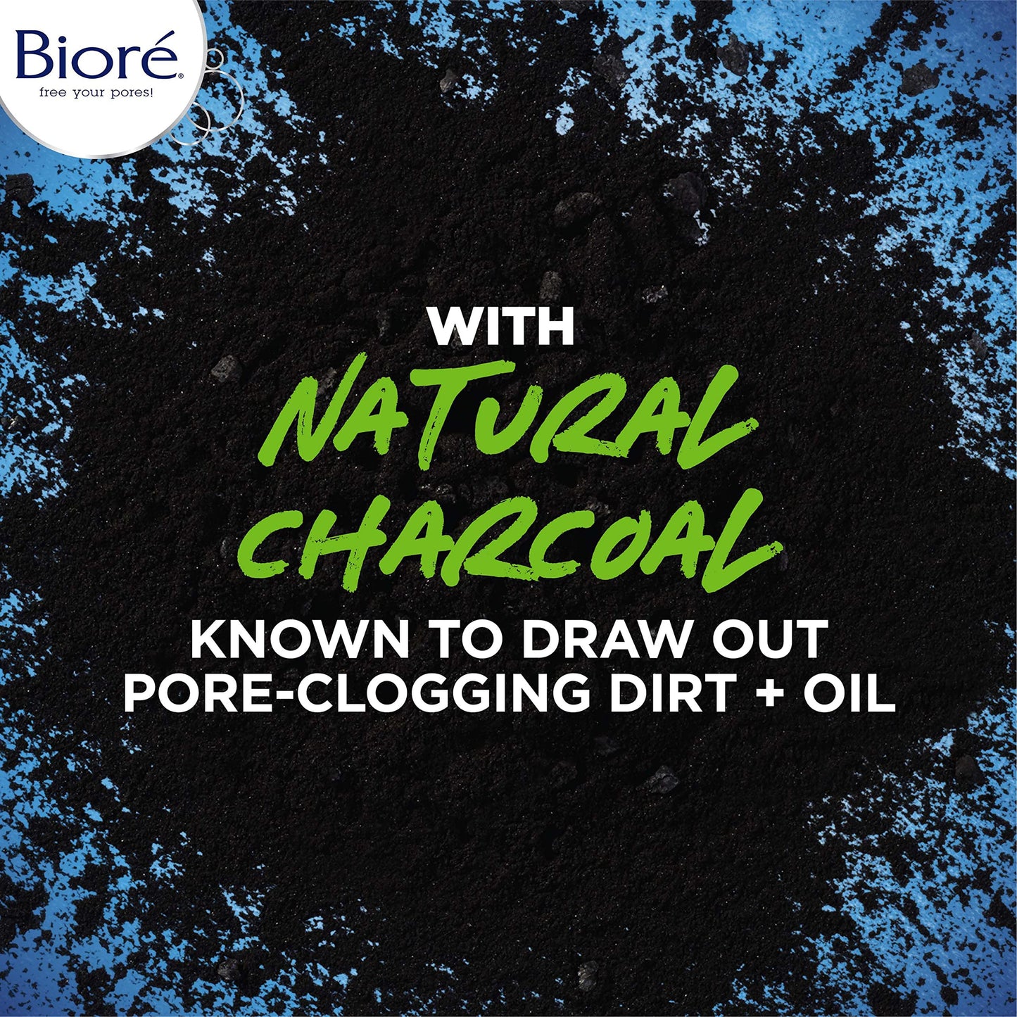 Bioré Deep Pore Charcoal Daily Face Wash, 6.77 Fl oz, with Deep Pore Cleansing for Dirt and Makeup Removal From Oily Skin Beauty & Personal Care Bioré