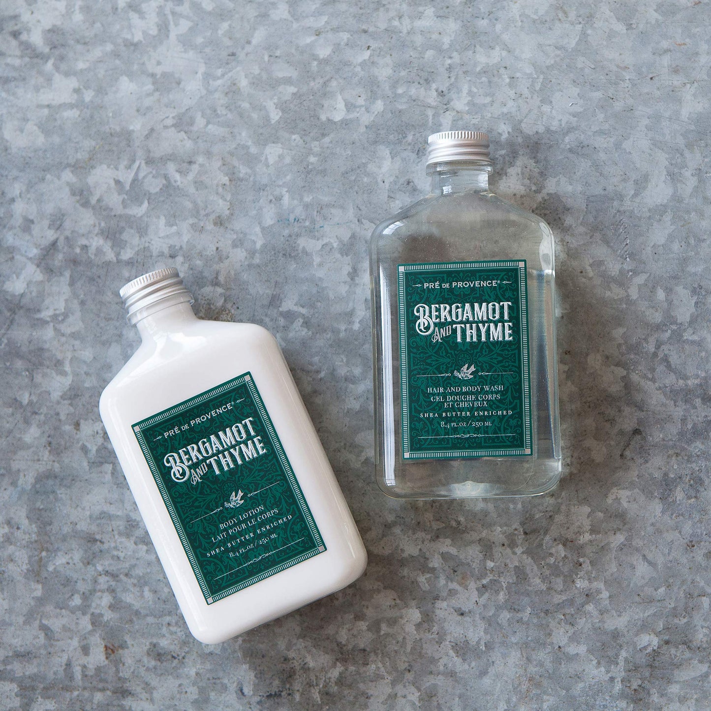 Pre de Provence Bergamot & Thyme Men's Fragrance Collection, Body Lotion, 250 ML Beauty & Personal Care Pre de Provence
