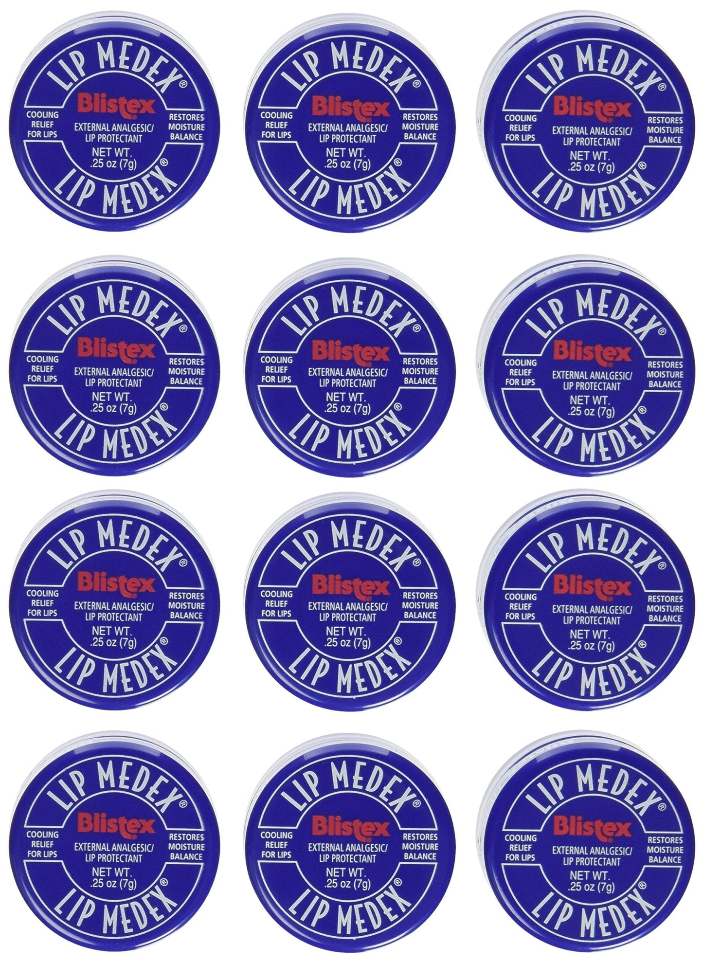 Blistex Lip Medex.25-Ounce (Pack of 12), Moisturizing Beauty and Personal Care Blistex