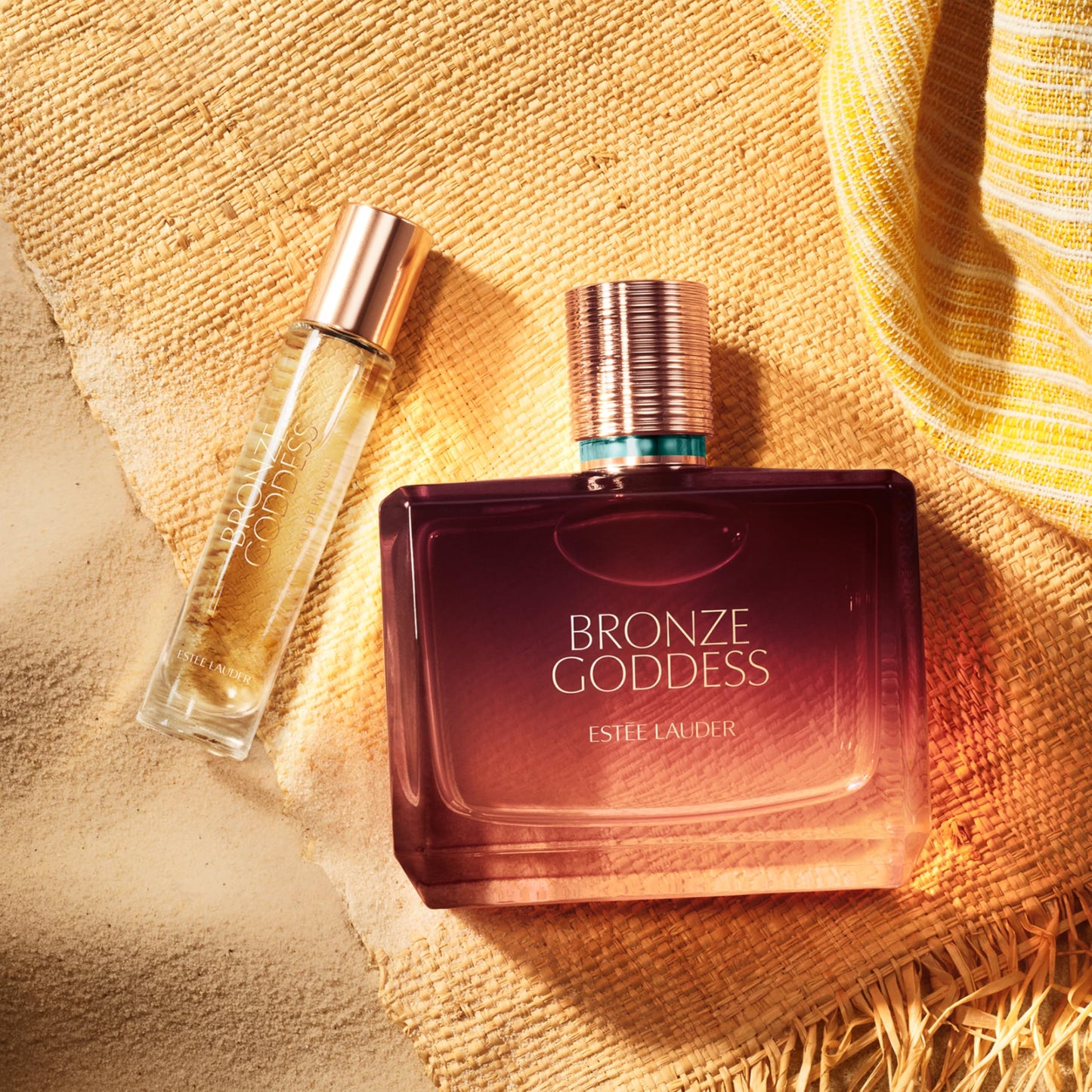 Estée Lauder Bronze Goddess Eau de Parfum Spray with Notes of Tiare Flower, Coconut, Amber, Sandalwood and Vanilla | Perfumes for Women, Travel Size Beauty & Personal Care Estée Lauder
