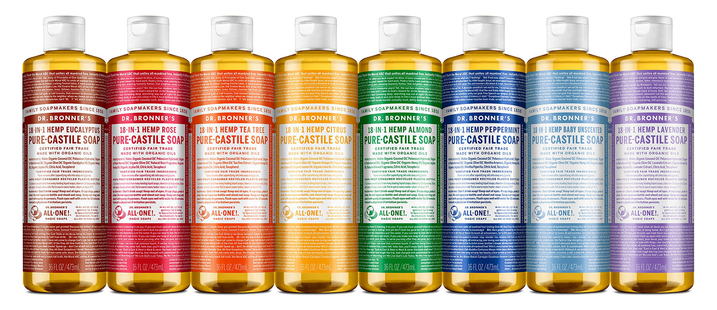 18-in-1 Liquid Soap Beauty & Personal Care Dr. Bronner's