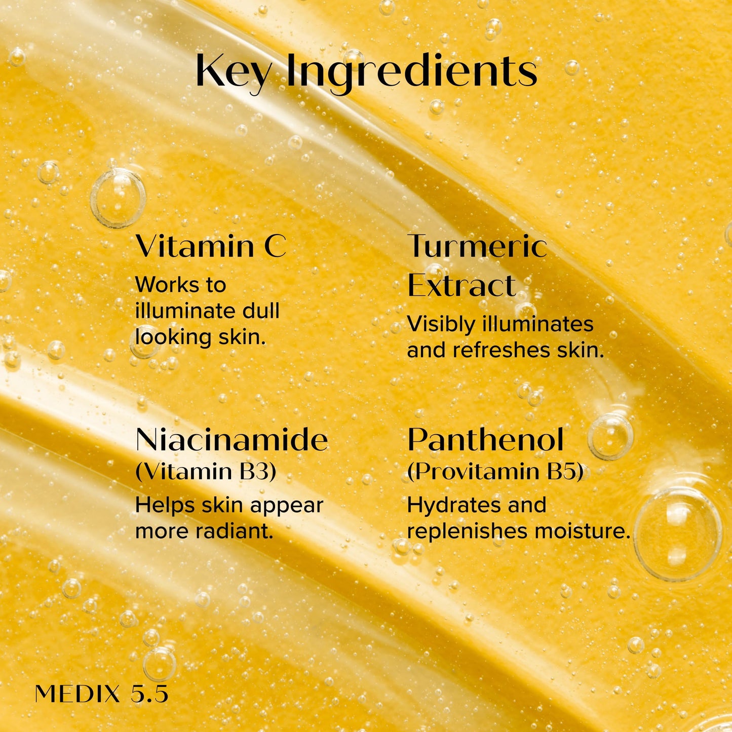 MEDIX Radiant Glow Vitamin C Body Wash W/Niacinamide | Citrus Scented Gentle Body & Face Cleanser For Women, Men, Dry Skin, & Smoother-Looking Skin | Beauty & Personal Care Medix 5.5