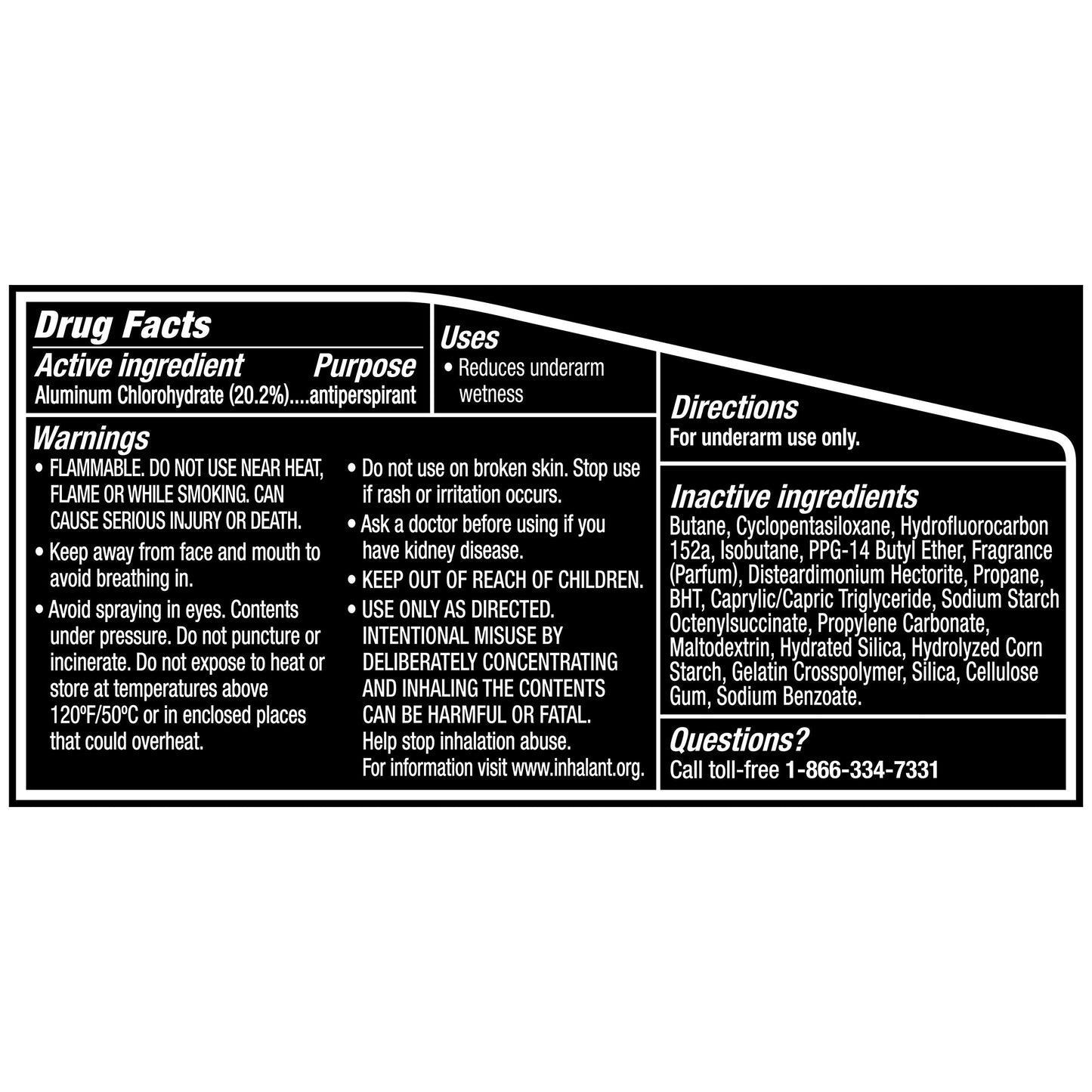 Degree Ultra Clear Antiperspirant Deodorant Dry Spray, Black/White Fresh, 3.8 Ounce Beauty and Personal Care Degree