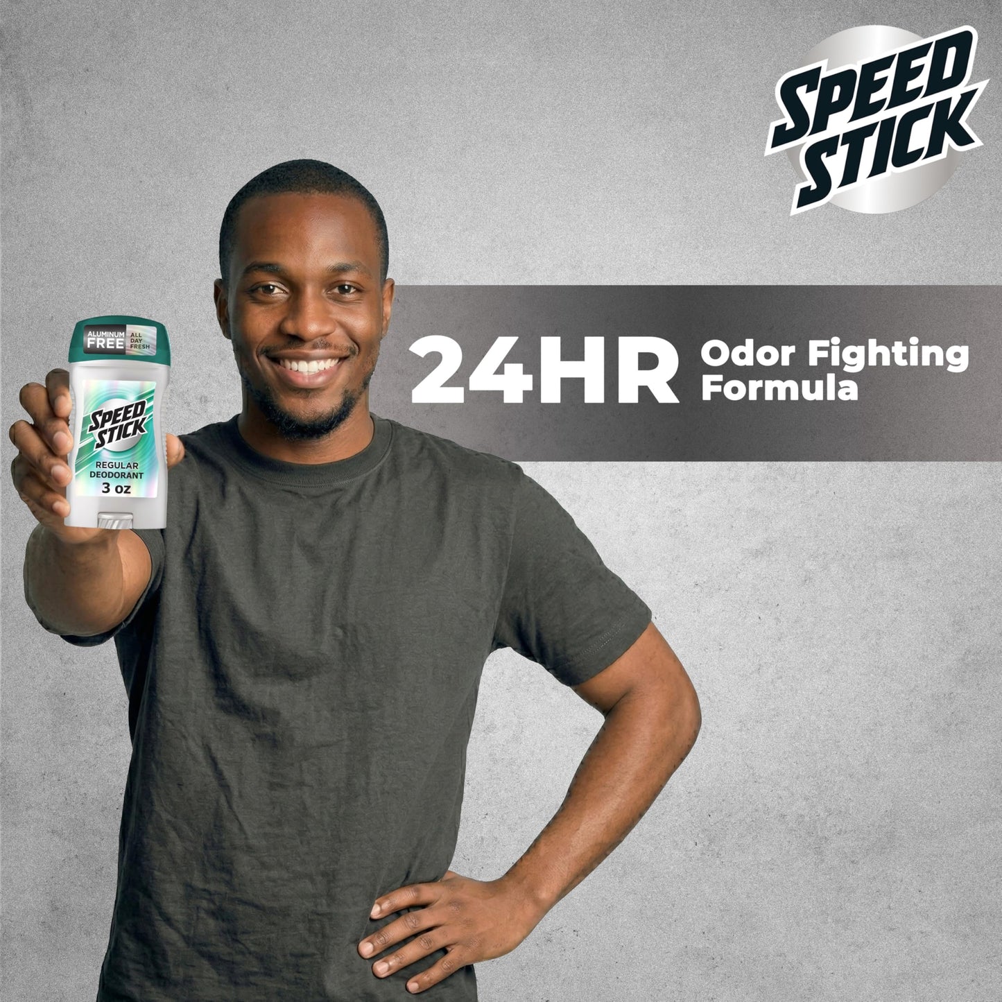 Speed Stick Aluminum Free Men's Deodorant, 24 Hour Odor Protection, Regular, 3 Ounce, 4 Pack Beauty and Personal Care Speed Stick