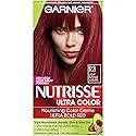 Garnier Nutrisse Ultra Color Nourishing Hair Color Creme, R3 Light Intense Auburn (Packaging May Vary), Pack of 1 Beauty & Personal Care Garnier