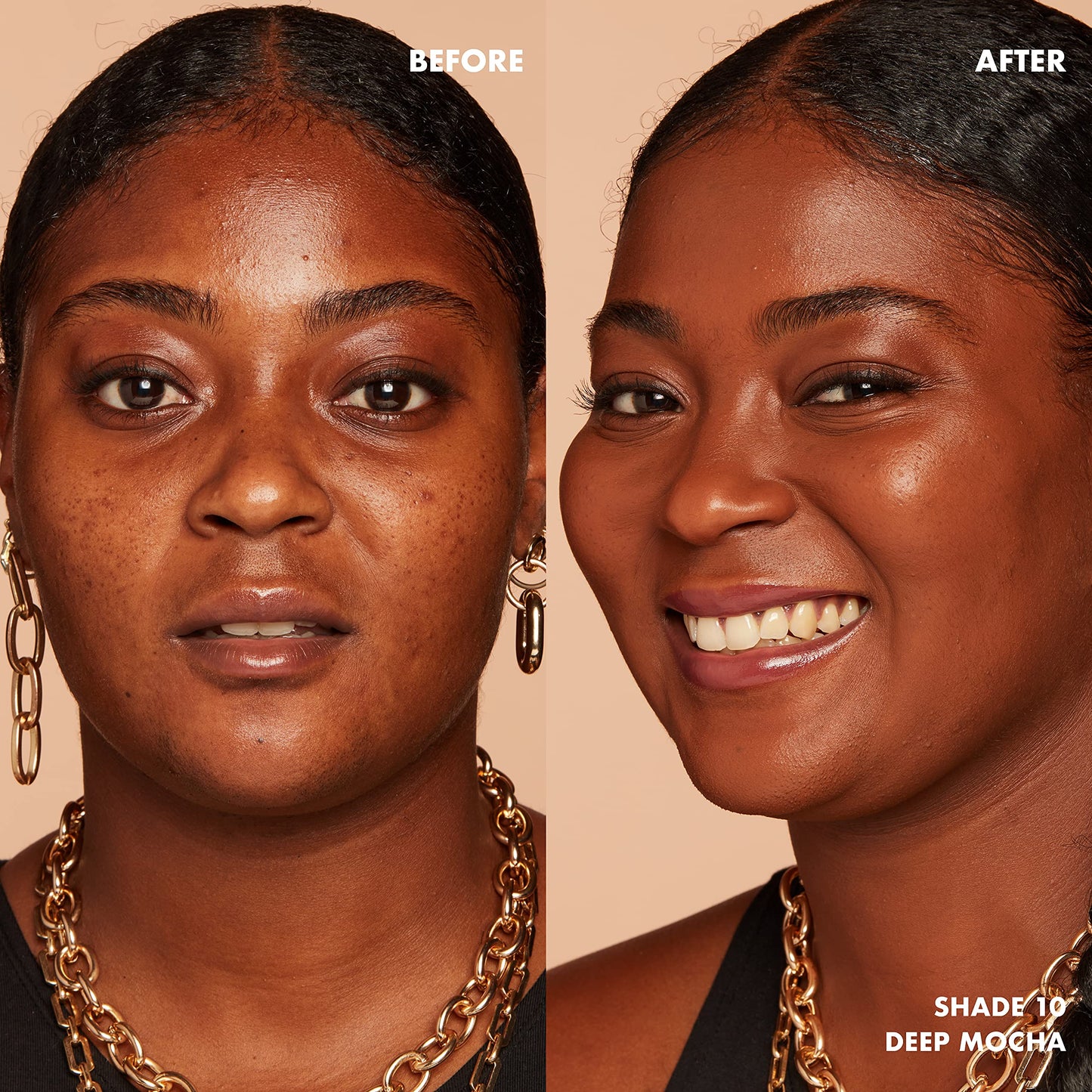 NYX PROFESSIONAL MAKEUP Bare With Me Tinted Skin Veil, Lightweight BB Cream - Deep Mocha Beauty & Personal Care NYX PROFESSIONAL MAKEUP