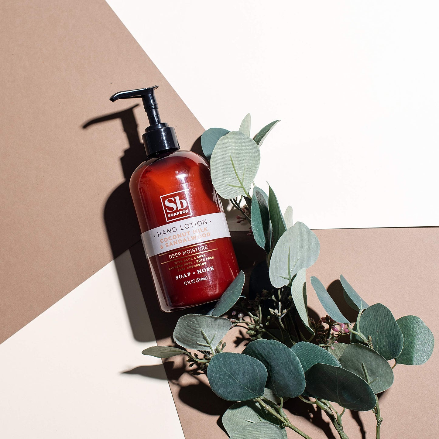Coconut Milk & Sandalwood Body Lotion -473ml/16oz Beauty & Personal Care Soapbox