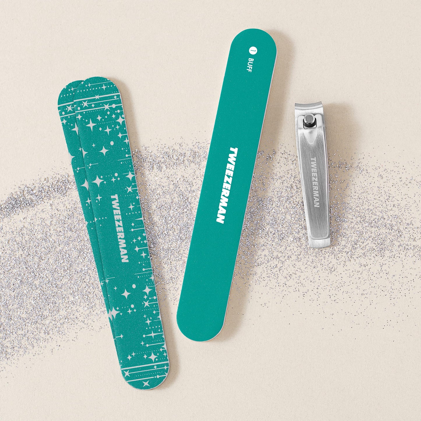 Tweezerman Majestic Turquoise Manicure Set Beauty & Personal Care Tweezerman