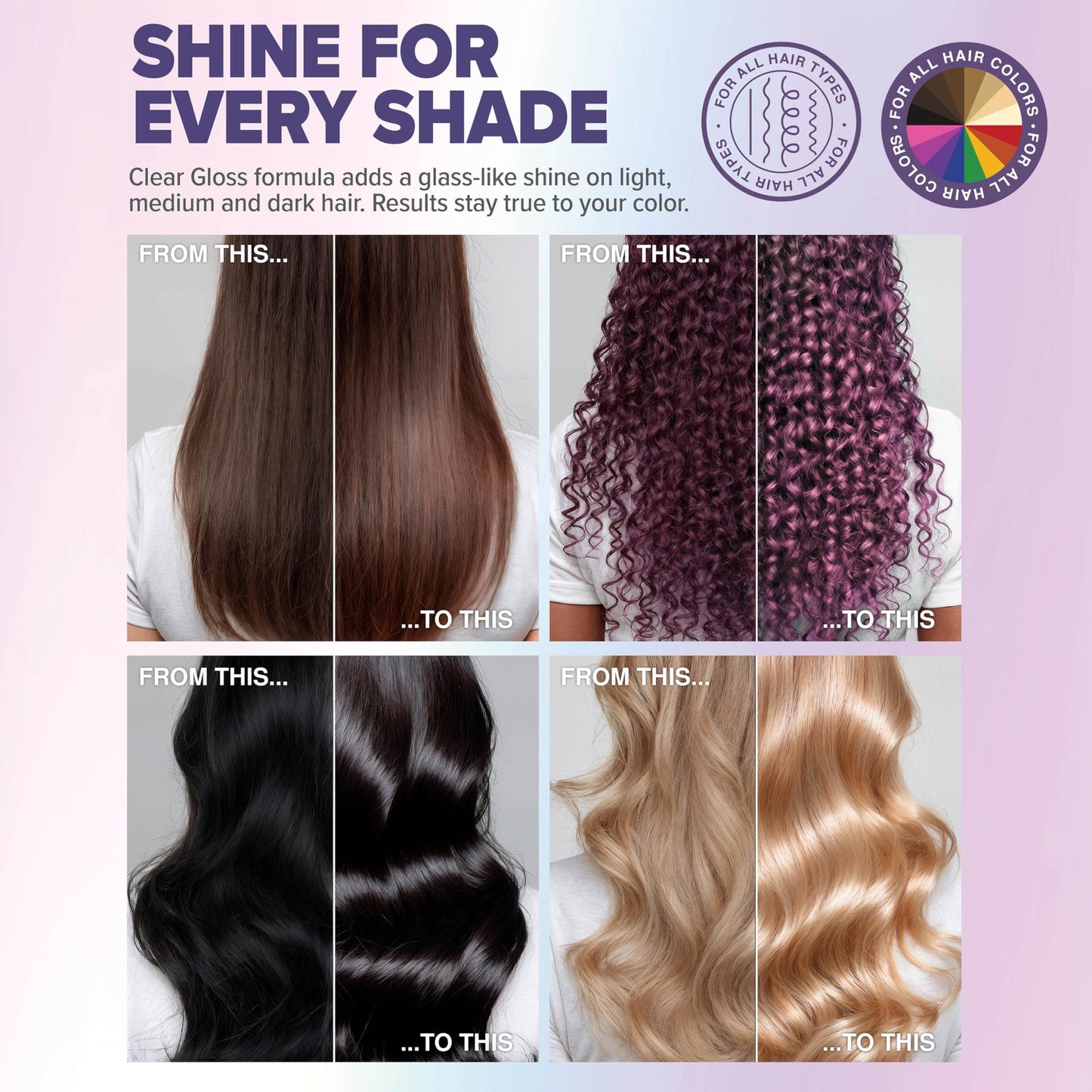Splat Glossy Sauce Demi-Permanent Clear Gloss Hair Color Beauty & Personal Care Splat