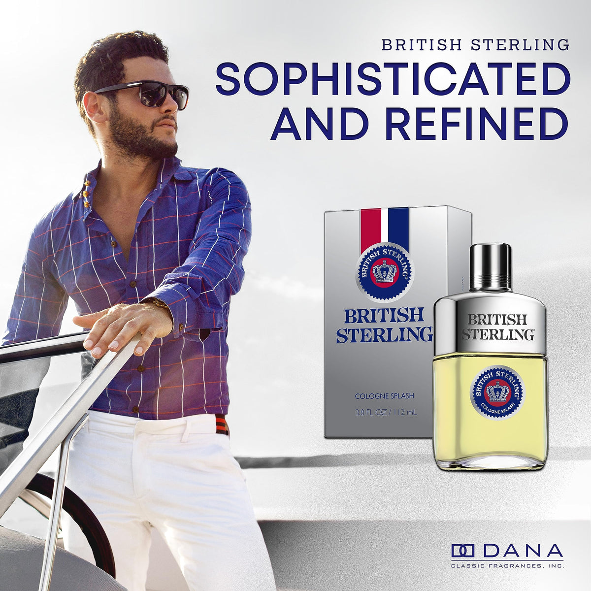 British Sterling By Dana For Men. Cologne Splash, 3.8-Ounces Beauty & Personal Care Dana