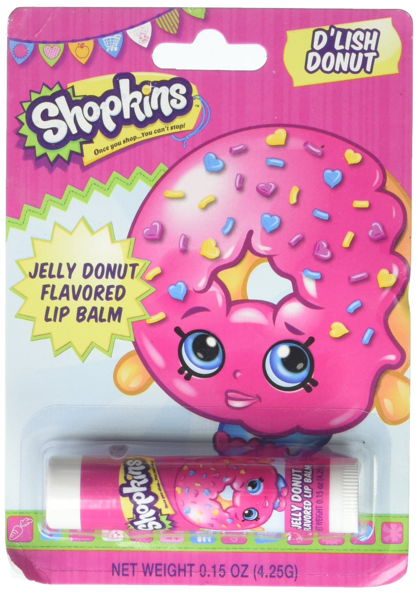 Boston America D'Lish Donut Lip Balm Beauty and Personal Care Boston America