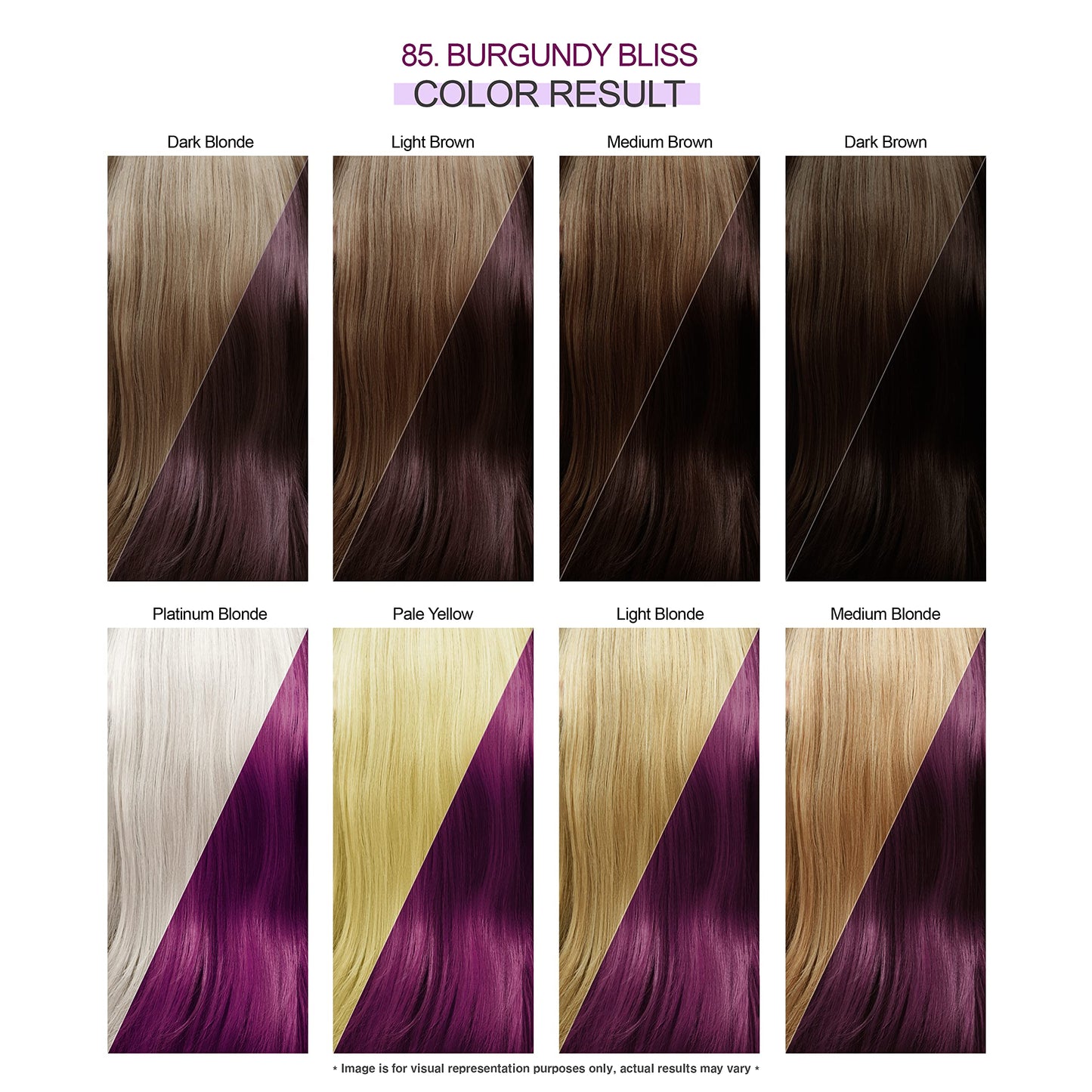 Adore Semi Permanent Hair Color - Vegan and Cruelty-Free Hair Dye - 4 Fl Oz - 085 Burgundy Bliss (Pack of 3) Beauty & Personal Care Adore